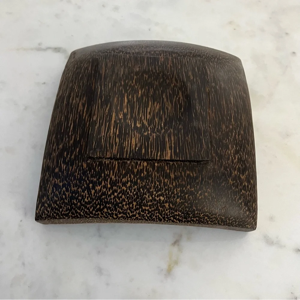 Balinese zebrawood decorative bowl